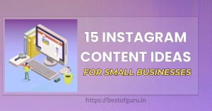 Instagram content ideas for small business examples
