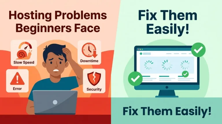 Common Hosting Problems Beginners Face