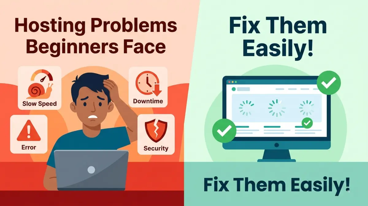 Common Hosting Problems Beginners Face
