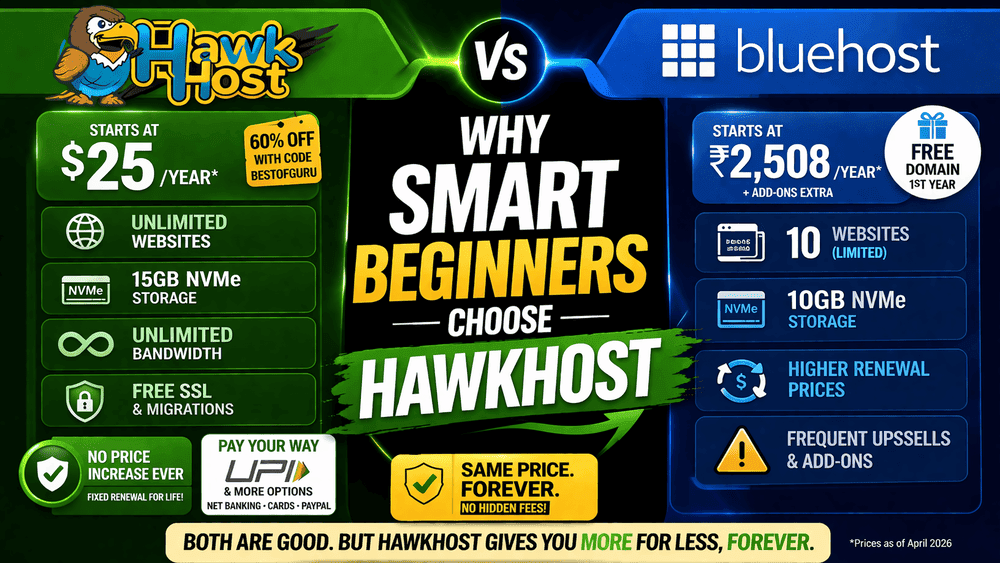 HawkHost vs Bluehost: Which Should You Choose?