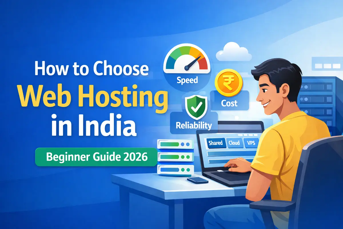 How to Choose Web Hosting in India (Beginner Guide 2026)