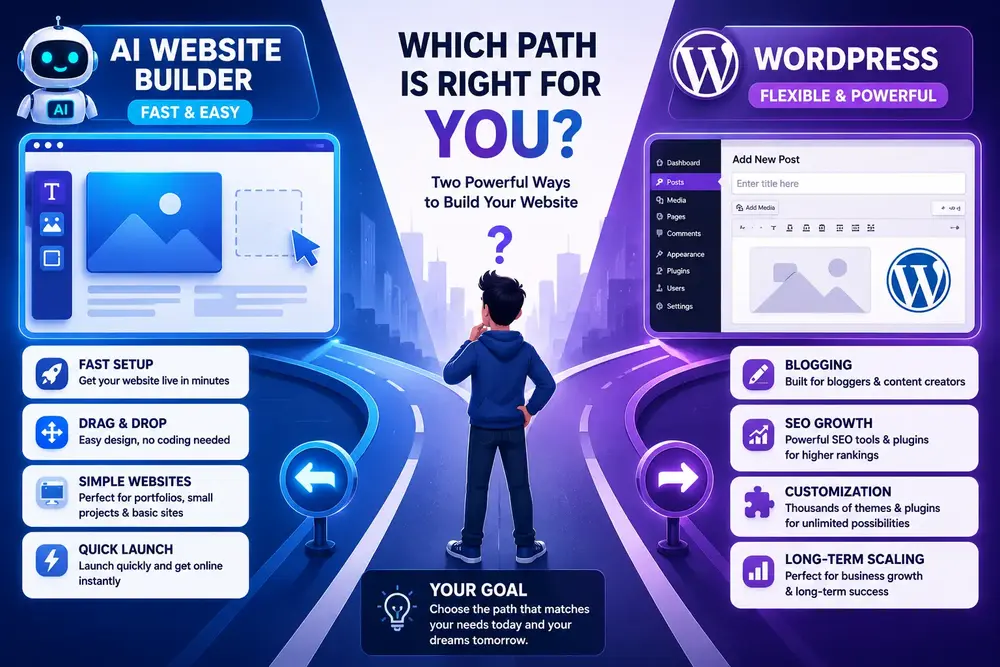 AI Builder vs WordPress Workflow