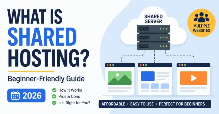 What Is Shared Hosting Beginner-Friendly Guide for 2026