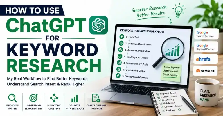 How to Use ChatGPT for Keyword Research