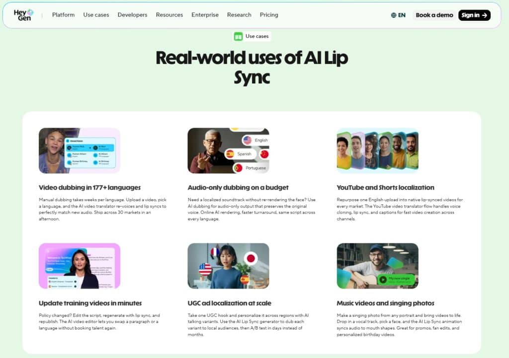 commercial AI-avatar platform